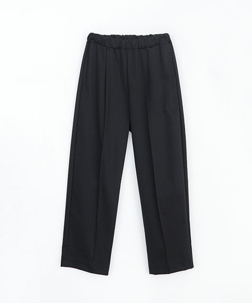 SOLAMONAT(ソラモナ)の「モッツァレラストレッチセンタープレスパンツ(その他パンツ・レディース・ブラック/グレー・L/S)」の5枚目の写真