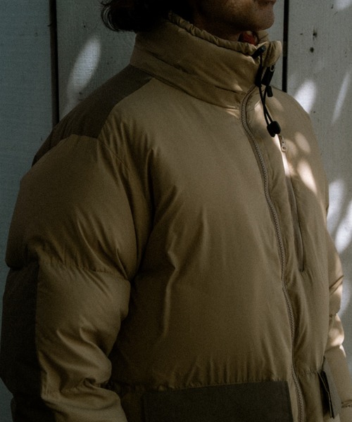 KWD（ケーダブルディー）の「【 KWD / ケーダブルディー 】BOX DOWN JACKET / ボックスダウンジャケット　ユニセックス　KWD-18JD　KFH（ダウンジャケット/コート・レディース・ホワイト/ベージュ/ブラック・FREE）」の5枚目の写真