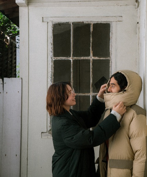 KWD（ケーダブルディー）の「【 KWD / ケーダブルディー 】BOX DOWN JACKET / ボックスダウンジャケット　ユニセックス　KWD-18JD　KFH（ダウンジャケット/コート・レディース・ホワイト/ベージュ/ブラック・FREE）」の10枚目の写真