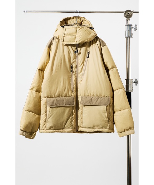 KWD（ケーダブルディー）の「【 KWD / ケーダブルディー 】BOX DOWN JACKET / ボックスダウンジャケット　ユニセックス　KWD-18JD　KFH（ダウンジャケット/コート・レディース・ホワイト/ベージュ/ブラック・FREE）」の8枚目の写真