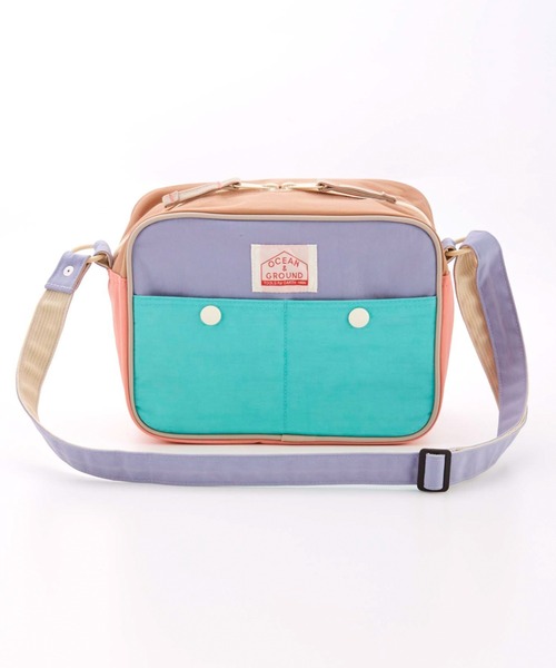 Ocean&Ground（オーシャン&グラウンド）の「ｼｮﾙﾀﾞｰBAG MULTI（ショルダーバッグ・キッズ・ライトパープル/ベージュ/ブルー/ライトグレー/ライトピンク/ライトブルー/エメラルド・FREE）」の6枚目の写真