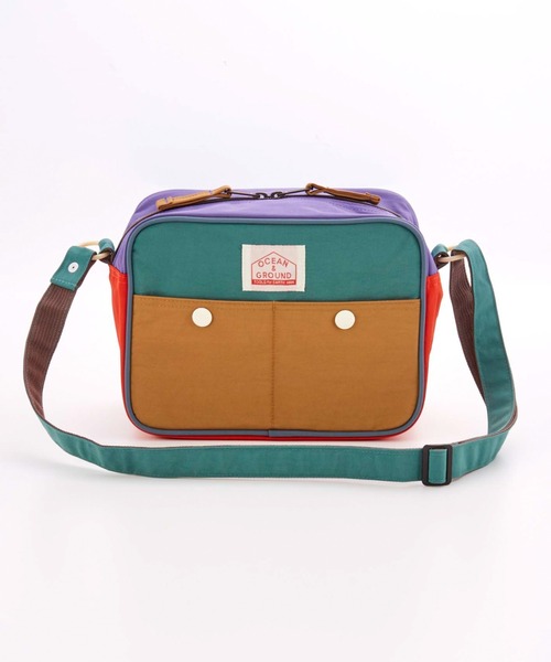 Ocean&Ground（オーシャン&グラウンド）の「ｼｮﾙﾀﾞｰBAG MULTI（ショルダーバッグ・キッズ・ライトパープル/ベージュ/ブルー/ライトグレー/ライトピンク/ライトブルー/エメラルド・FREE）」の3枚目の写真