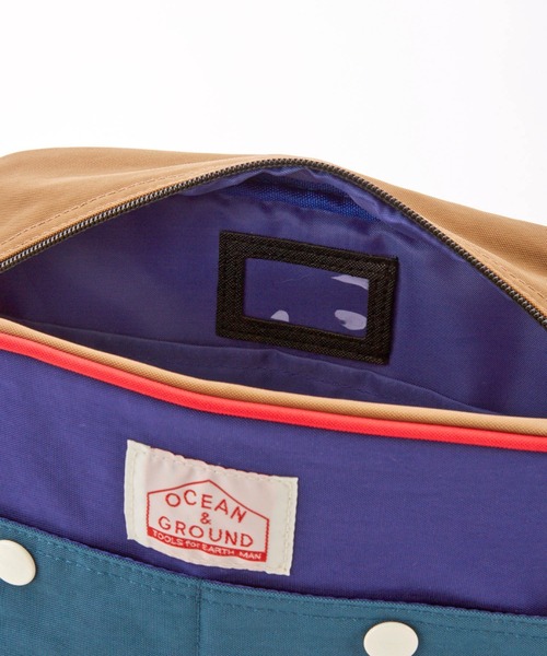 Ocean&Ground（オーシャン&グラウンド）の「ｼｮﾙﾀﾞｰBAG MULTI（ショルダーバッグ・キッズ・ライトパープル/ベージュ/ブルー/ライトグレー/ライトピンク/ライトブルー/エメラルド・FREE）」の19枚目の写真