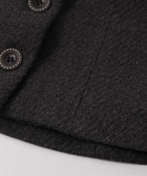 LA POMME jours(ラポミ・ジュール)の「Moveable Collar Waisted Coat(その他アウター・レディース・ダークグレー・SMALL/MEDIUM/LARGE)」の4枚目の写真
