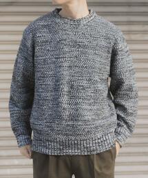 ITEMS URBANRESEARCH | マシンウォッシャブル クルーネックカノコニット(ニット/セーター)