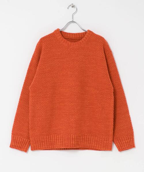 ITEMS URBANRESEARCH(アイテムズ アーバンリサーチ)の「マシンウォッシャブル クルーネックカノコニット(ニット/セーター・メンズ・ブラック/グレー/ブラウン/オレンジ/ブルー系その他・MEDIUM/LARGE)」の13枚目の写真