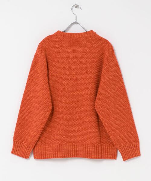ITEMS URBANRESEARCH(アイテムズ アーバンリサーチ)の「マシンウォッシャブル クルーネックカノコニット(ニット/セーター・メンズ・ブラック/グレー/ブラウン/オレンジ/ブルー系その他・MEDIUM/LARGE)」の15枚目の写真