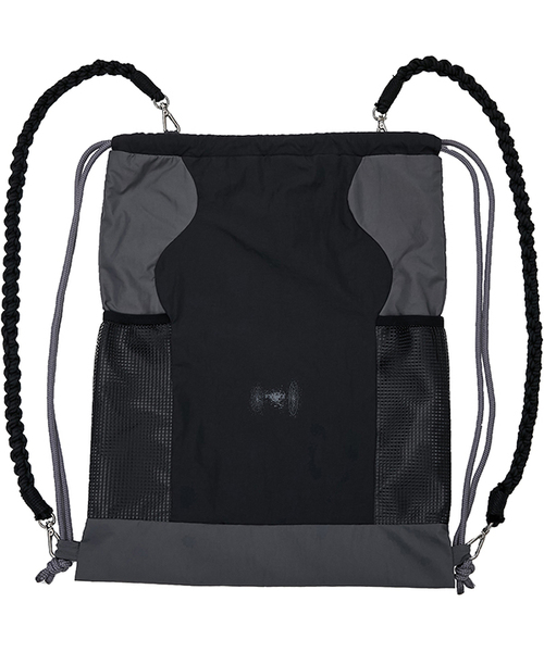 FLAREUP(フレアアップ)の「Wave Handmade Gym Sack - Black (FL-724)(バックパック/リュック・レディース・ブラック・FREE)」の1枚目の写真