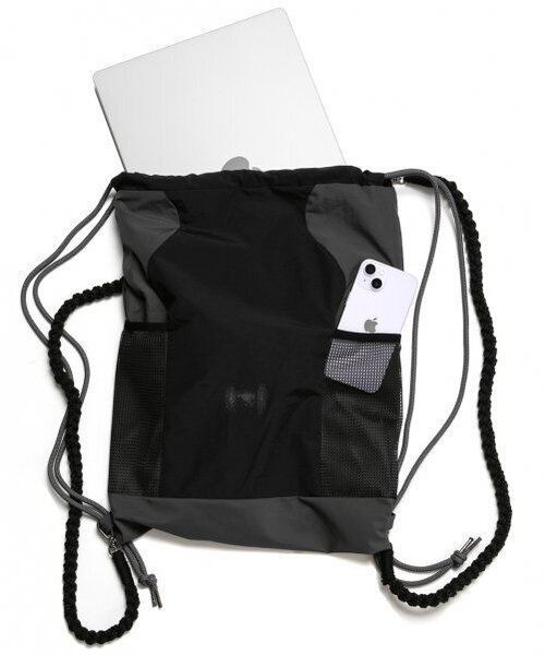 FLAREUP(フレアアップ)の「Wave Handmade Gym Sack - Black (FL-724)(バックパック/リュック・レディース・ブラック・FREE)」の4枚目の写真