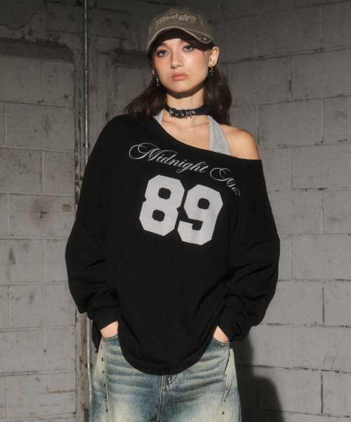 Midnight Move（ミッドナイトムーブ）の「f set 89 t (black)（Tシャツ/カットソー・レディース・その他・FREE）」の5枚目の写真