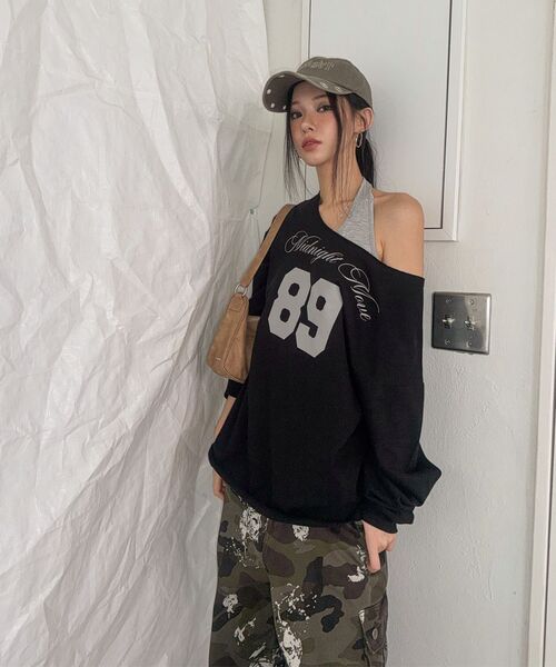 Midnight Move（ミッドナイトムーブ）の「f set 89 t (black)（Tシャツ/カットソー・レディース・その他・FREE）」の11枚目の写真