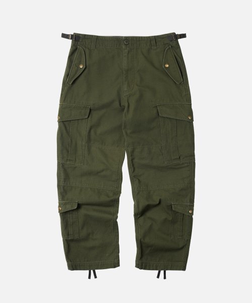 FRIZMWORKS(フリズムワークス)の「JUNGLE CLOTH FIELD CARGO PANTS _ OLIVE(その他パンツ・メンズ・その他・MEDIUM)」の1枚目の写真