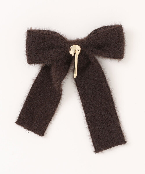flower（フラワー）の「フラッフィーリボンピン（ヘアピン・レディース・ブラウン/ベージュ/ブラック・FREE）」の17枚目の写真