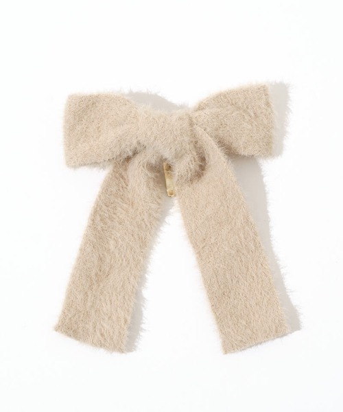 flower（フラワー）の「フラッフィーリボンピン（ヘアピン・レディース・ブラウン/ベージュ/ブラック・FREE）」の18枚目の写真