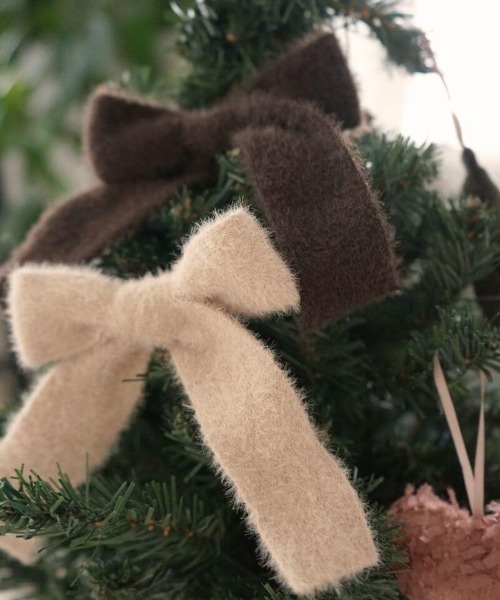 flower（フラワー）の「フラッフィーリボンピン（ヘアピン・レディース・ブラウン/ベージュ/ブラック・FREE）」の21枚目の写真