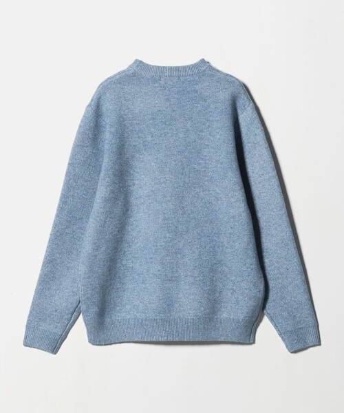 A DAY IN THE LIFE UNITED ARROWS(アデイインザライフユナイテッドアローズ)の「ダブル フェイス メランジ クルーネックニット-ウォッシャブル-<A DAY IN THE LIFE>(ニット/セーター・メンズ・ロイヤルブルー/ダークグレー/ライトグレー/ライトブルー・S/L/M)」の5枚目の写真