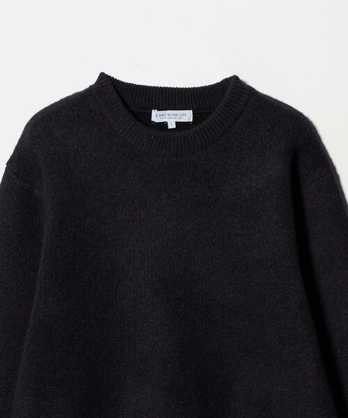 A DAY IN THE LIFE UNITED ARROWS(アデイインザライフユナイテッドアローズ)の「ダブル フェイス メランジ クルーネックニット-ウォッシャブル-<A DAY IN THE LIFE>(ニット/セーター・メンズ・ロイヤルブルー/ダークグレー/ライトグレー/ライトブルー・S/L/M)」の16枚目の写真