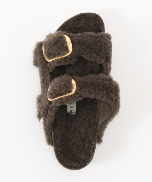 BIRKENSTOCK(ビルケンシュトック)の「BIRKENSTOCK/ビルケンシュトック ARIZONA BB TEDDY(サンダル・レディース・チャコールグレー・23cm/24cm/24.5cm/25cm)」の6枚目の写真
