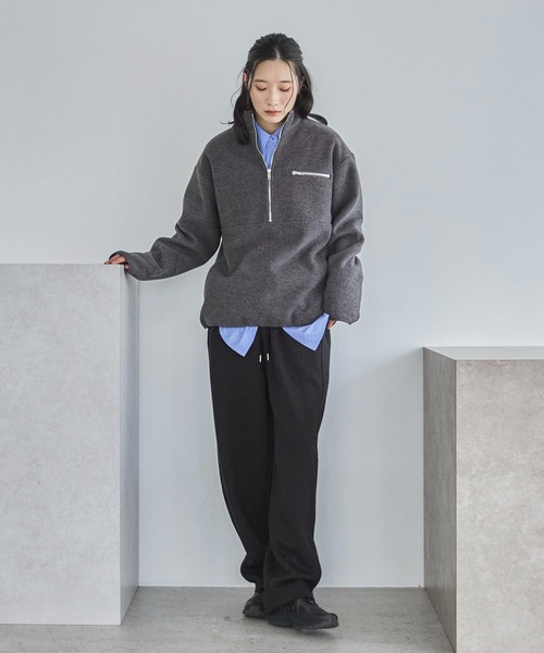 ハーフジップフリース（その他トップス）｜feepur（フェピュール）の