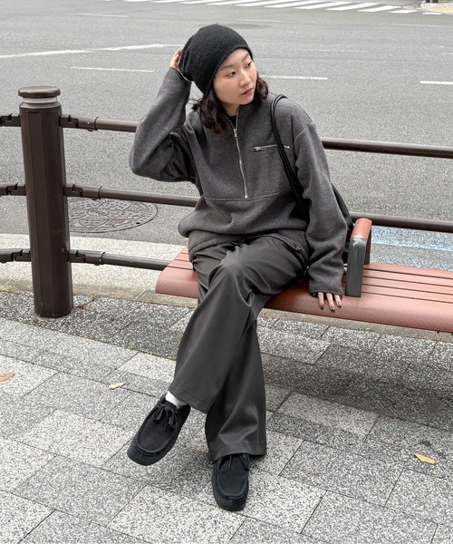 ハーフジップフリース（その他トップス）｜feepur（フェピュール）の