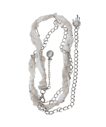 FLAREUP（フレアアップ）の「Braided Handmade Chain Belt (FL-732_White)（ベルト）」