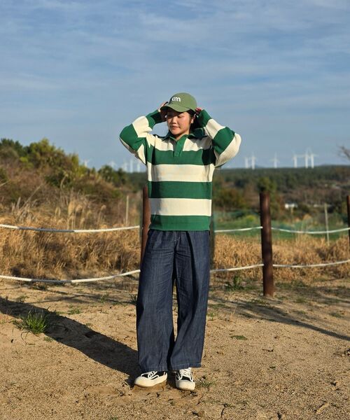 NODU（ノードユー）の「ボールドラグビーアランニット[グリーン]（ニット/セーター・レディース・その他・LARGE/MEDIUM）」の19枚目の写真