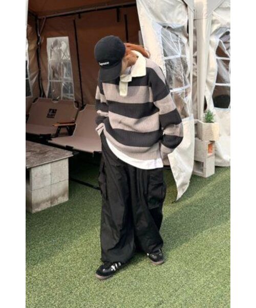 NODU（ノードユー）の「ボールドラグビーアランニット[グリーン]（ニット/セーター・レディース・その他・LARGE/MEDIUM）」の11枚目の写真