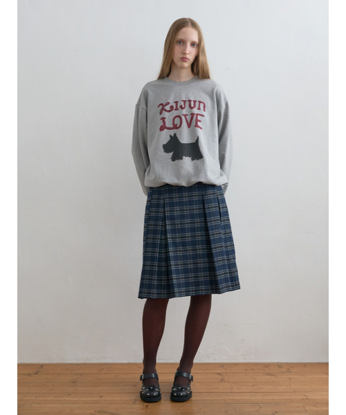 Kijun(キジュン)の「Love Sweatshirt Melange Grey(スウェット・レディース・その他・SMALL/MEDIUM)」の4枚目の写真