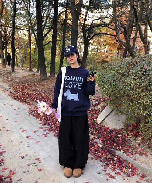 Kijun(キジュン)の「Love Sweatshirt Melange Grey(スウェット・レディース・その他・SMALL/MEDIUM)」の6枚目の写真