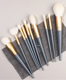 REBALANCE（リバランス）の「メイクブラシ10本セット 封筒型ポーチ付き（メイクブラシ）」