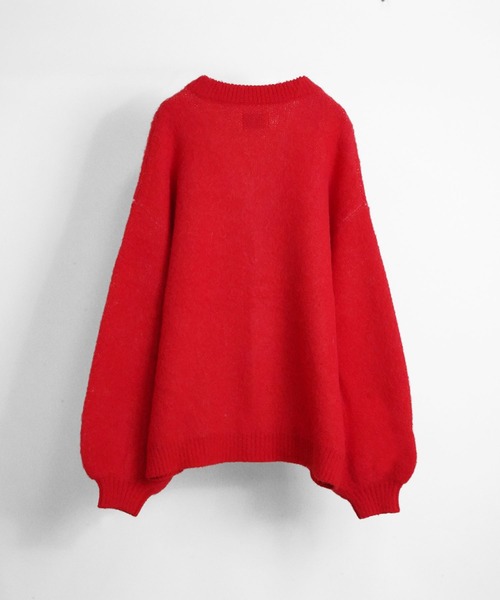 UNISEX】LOGO JQ CARDIGAN/ロゴジャガードカーディガン（カーディガン