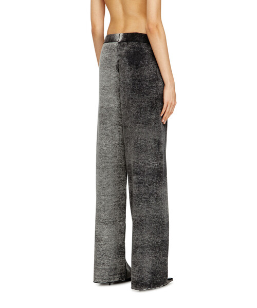 DIESEL(ディーゼル)の「ウィメンズ ニットパンツ M-HONORINE(その他パンツ・レディース・ブラック・X-SMALL/MEDIUM/LARGE/SMALL/XX-SMALL)」の4枚目の写真