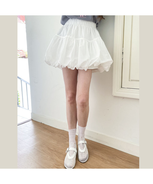 Pumpkin mini skirt - Black