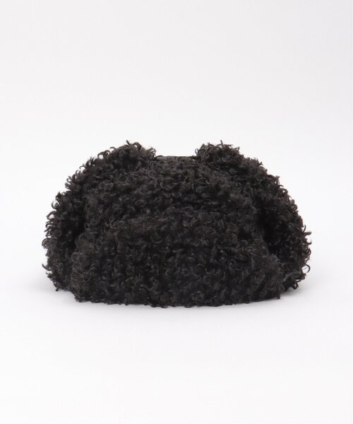 VENCEEXCHANGE（ヴァンスエクスチェンジ）の「シープ風フライトボア（ニットキャップ/ビーニー・レディース・ピンク/グレー/アイボリー/ブラック・FREE）」の19枚目の写真