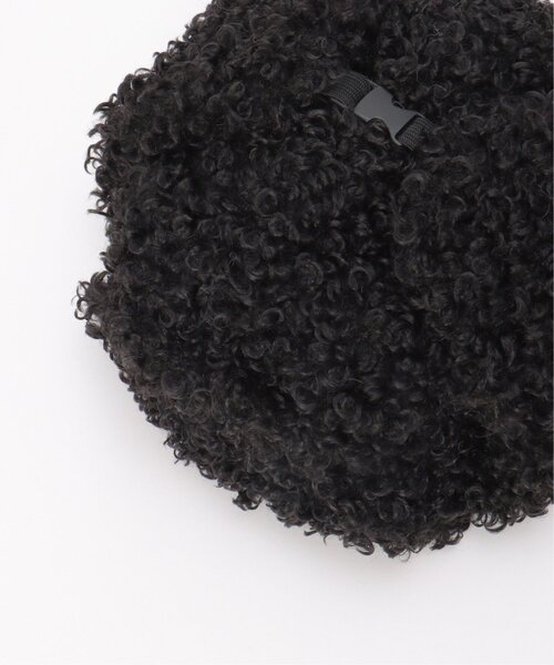 VENCEEXCHANGE（ヴァンスエクスチェンジ）の「シープ風フライトボア（ニットキャップ/ビーニー・レディース・ピンク/グレー/アイボリー/ブラック・FREE）」の22枚目の写真