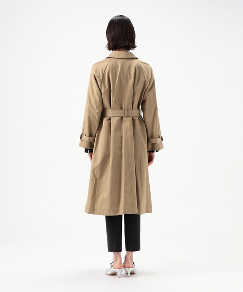 COMME CA(コムサ)の「〔 TALLサイズ 〕 綿ナイロンツイル コート(その他アウター・レディース・ベージュ/ブラック・15号)」の13枚目の写真