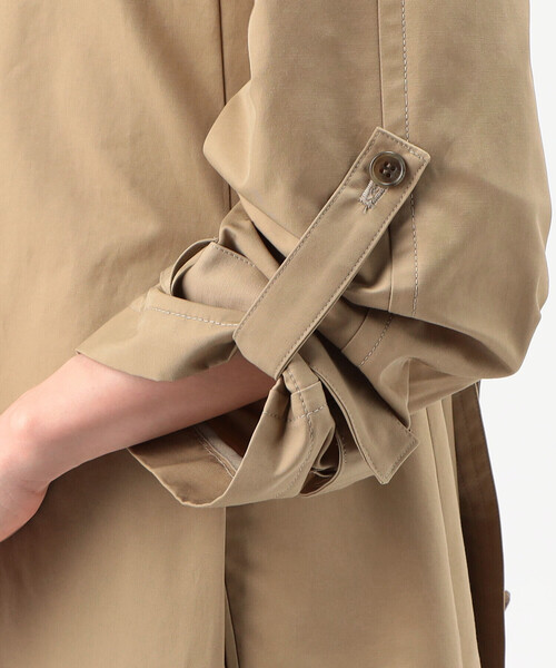 COMME CA(コムサ)の「〔 TALLサイズ 〕 綿ナイロンツイル コート(その他アウター・レディース・ベージュ/ブラック・15号)」の17枚目の写真