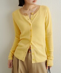 omekashiラクーンカーディガン Omekashi（オメカシ） カーディガン スウェットライクボタン