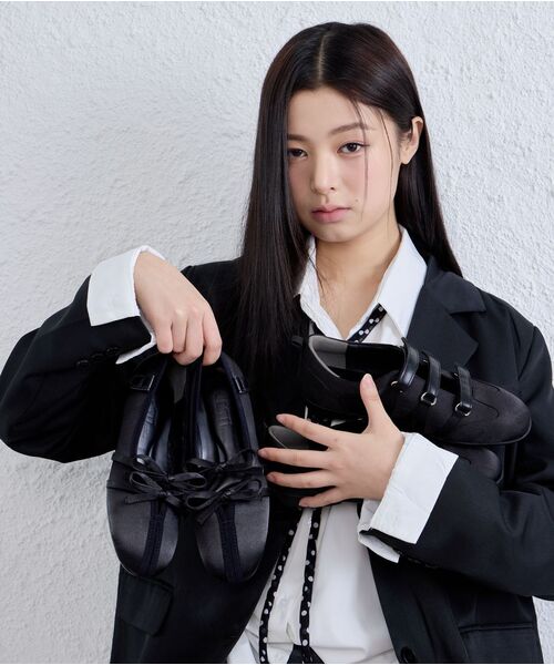CESTI(セスティ)の「ベラフレンチムードスニーカー (ブラック)(スニーカー・レディース・ブラック・22.5cm/23cm/23.5cm/24cm/24.5cm/25cm)」の13枚目の写真