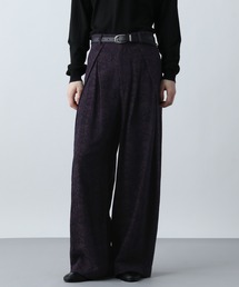 HARE | VINTAGEジャガードワイドパンツ(HARE)(スラックス)