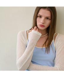 Salad bowls（サラダボール）の「BOLERO CARDIGAN [IVORY]（カーディガン/ボレロ）」