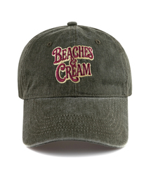 BEACHESANDCREAM（ビーチスアンドクリーム）の「Shadow Pigment Ball cap-Khaki（キャップ）」