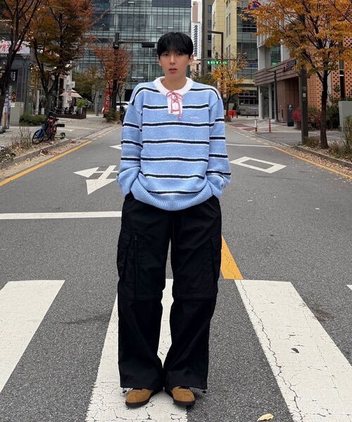 WaiKei(ワイケイ)の「ストライプブークルニットピンク(ニット/セーター・レディース・その他・1/2)」の12枚目の写真