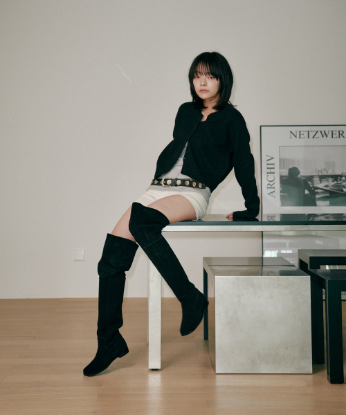 BYOTHERS(バイオザーズ)の「(Leather)Herris two way boots(ブーツ・レディース・ブラック・23cm/23.5cm/24cm/24.5cm/25cm)」の5枚目の写真