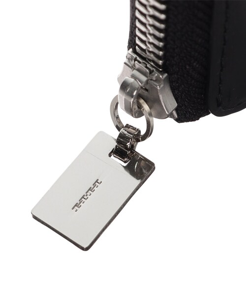 HIROKO HAYASHI（ヒロコハヤシ）の「OSSO VIVO（オッソ ヴィーヴォ）ファスナー式二つ折り財布（財布・レディース・レッド系1/ブラック・00）」の10枚目の写真