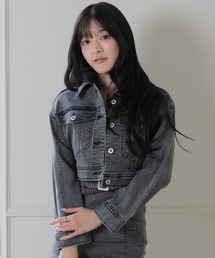 デニムジャケット（グレー/灰色系）ファッション通販 - ZOZOTOWN