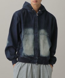 And Again（アンドアゲイン）の「And Again／デニムフードジップ（パーカー）」