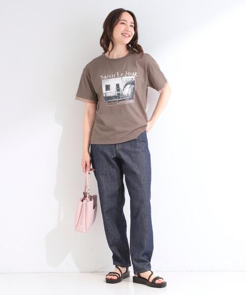 SHOO・LA・RUE（シューラルー）の「【SHOO・LA・RUE DENIM/SS-LL】程よい厚みの ストレートデニムパンツ（10.5オンス）（デニムパンツ・レディース・ブルー/オフホワイト/ブラック/ネイビー・10/01/02/03/04）」の16枚目の写真