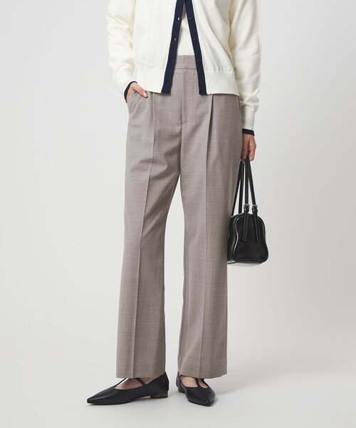 size SHORT/TALLあり］カチリラ ストレート パンツ ウォッシャブル