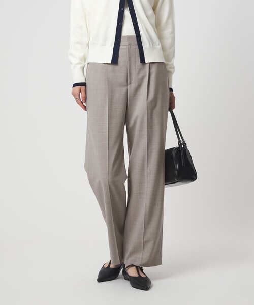 size SHORT/TALLあり］カチリラ ストレート パンツ ウォッシャブル